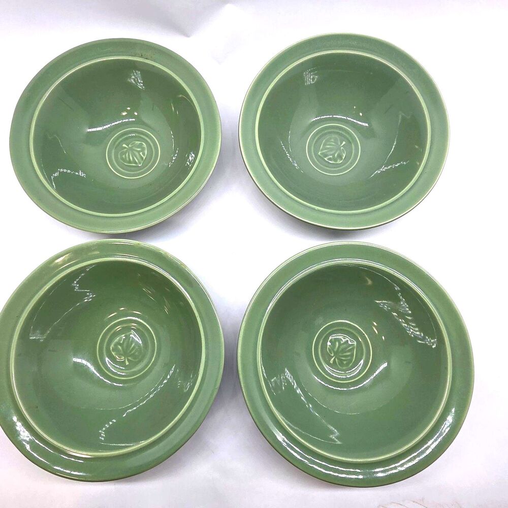 Dansk Craftmark Grass 7-3/4" Diameter Cereal Bowl Bundle of 4